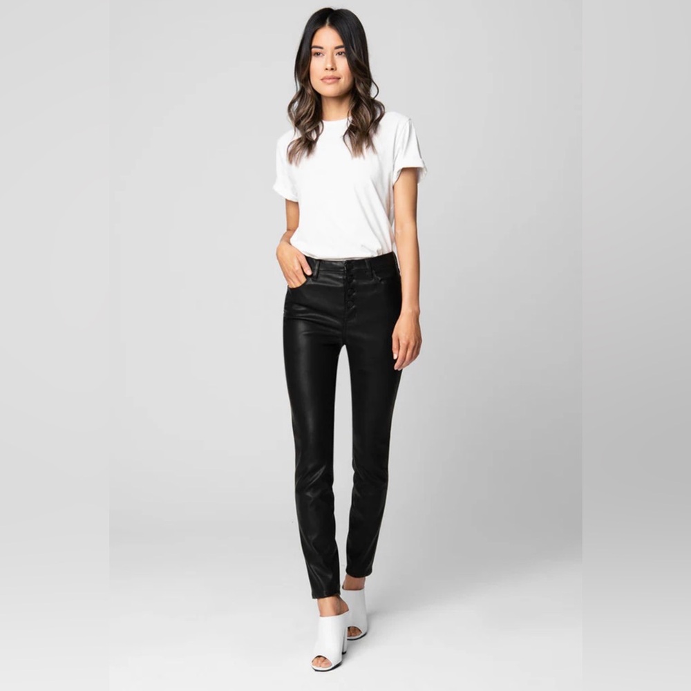 NWT Blank NYC Great Jones Faux Leather Pants Womens